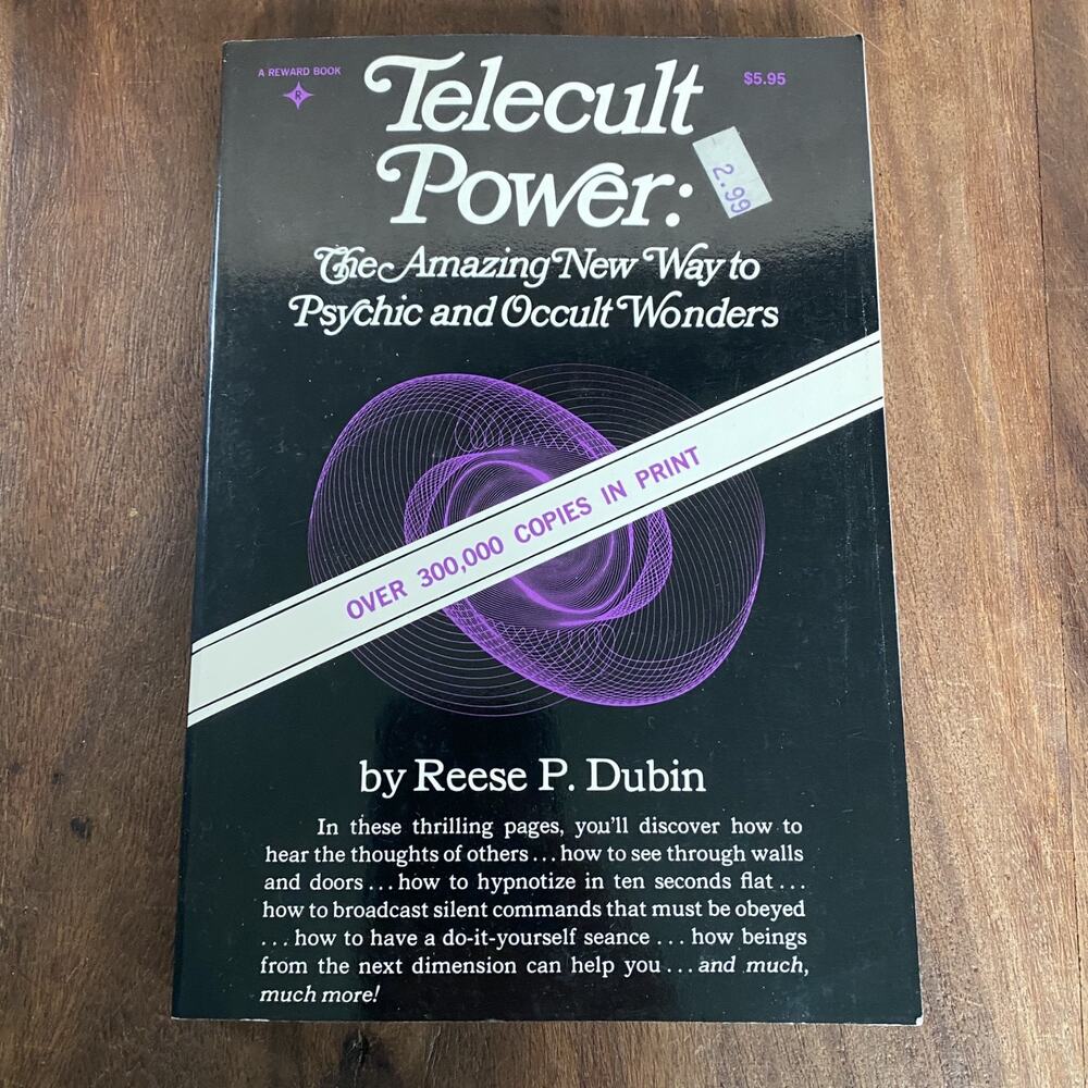 Telecult Power: Amazing New Way to Psychic & Occult Wonders by Reese Dubin